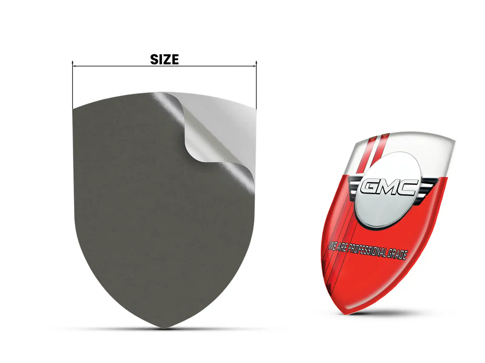 GMC Logosticker Personalisierbar Racing Exklusiv Universal
